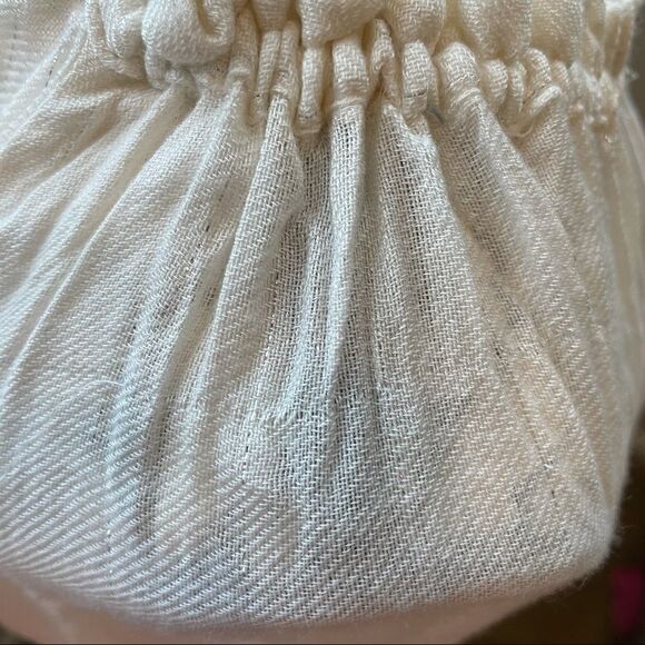 Dylan Semi-Sheer Cotton Sequin Peasant Top Size XS NWOT - Picture 6 of 16